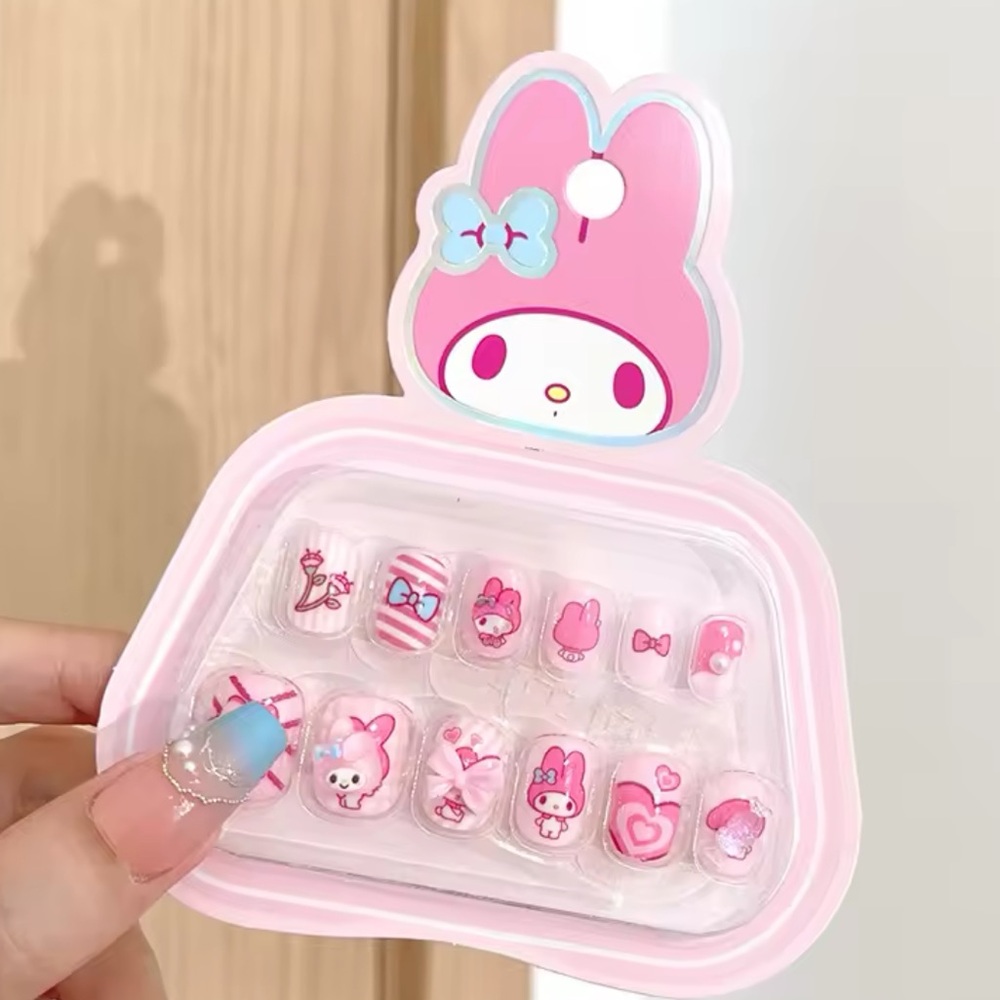Cute MyMelody Cartoon Press On Nails
